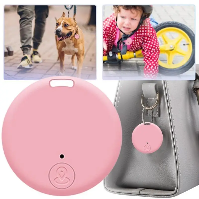 Mini GPS Locator AntiLost Alarm Wallet Keychain Smart Tag Bluetooth-Compatible Tracer Keychain Dog Pet Child Tracker Key Finder - Imagen 3